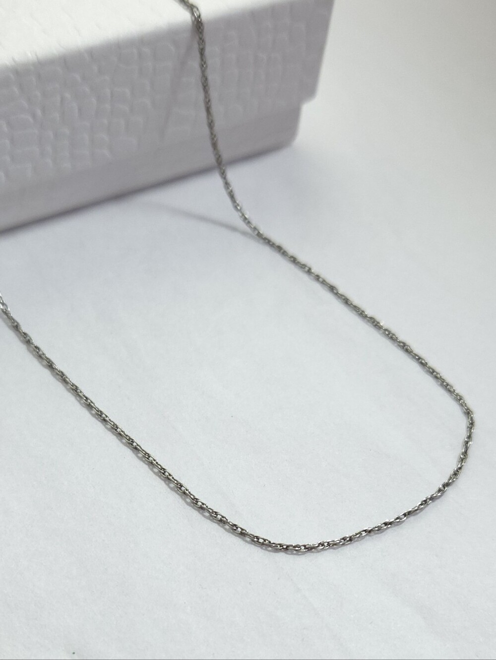 Vintage Ralph Lauren Sterling Silver Ropr Chain Necklace 20" Signed RL 925
